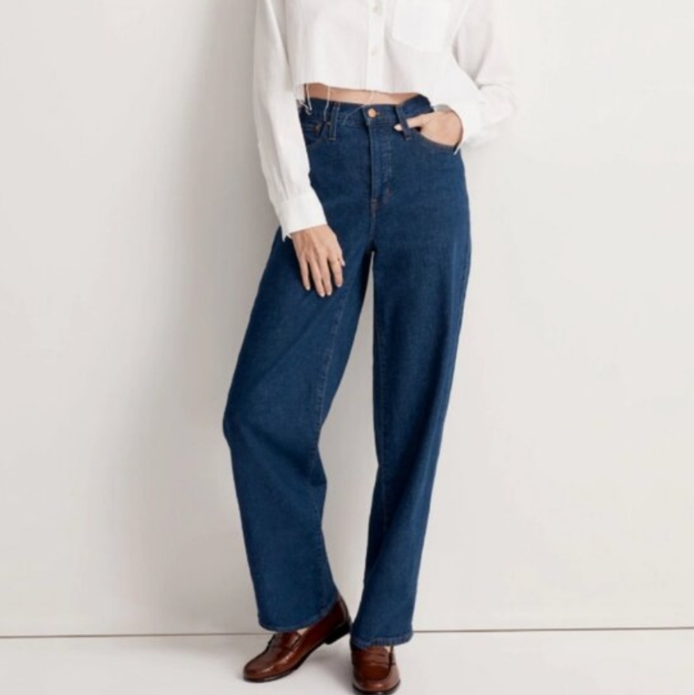 MADEWELL THE PERFECT VINTAGE WIDE LEG JEANS